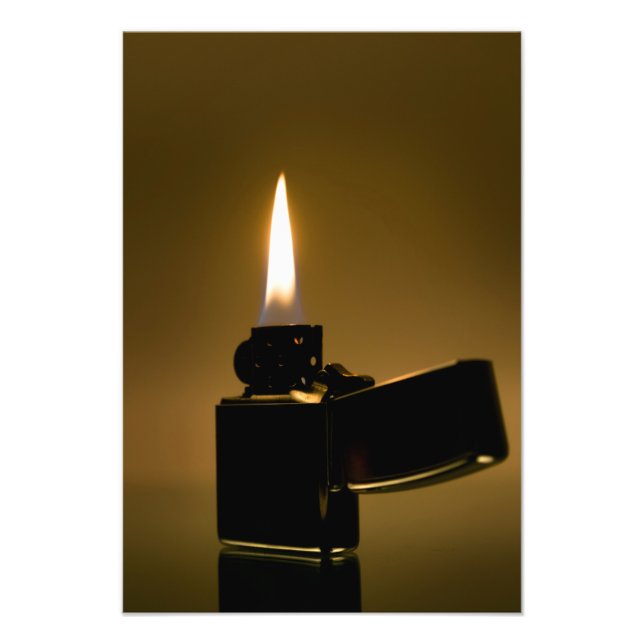 Zippo lighter. Fine art Photo Print (Front)