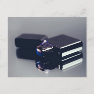 Zippo lighter. Fine art Postcard