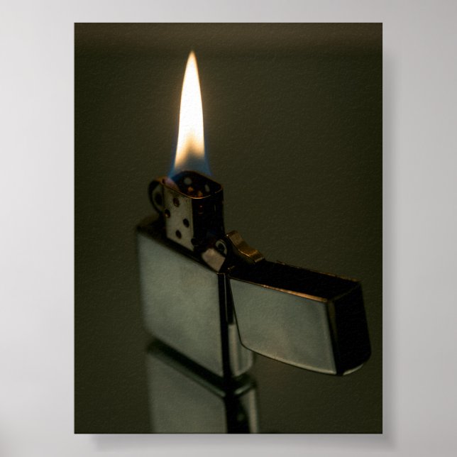 Zippo lighter. Fine art Poster (Front)