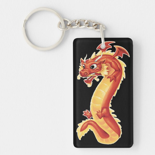Zippy Dragon Key Ring (Front)