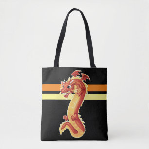 Zippy Dragon Tote Bag