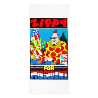 Zippy For President! Rack Card