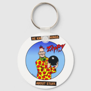 Zippy knows things.... key ring