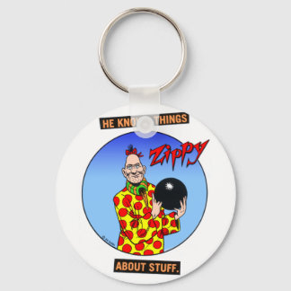 Zippy knows things.... key ring