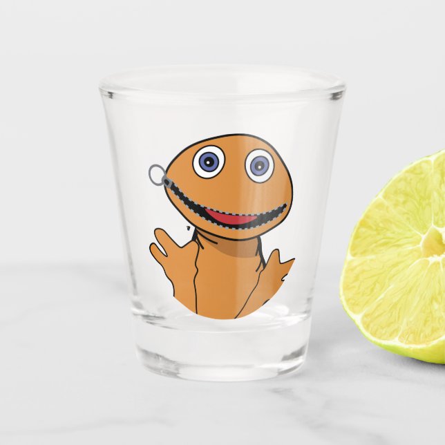 Zippy Rainbow | 1070 Classic | Chatty People T-Shi Shot Glass (Front)