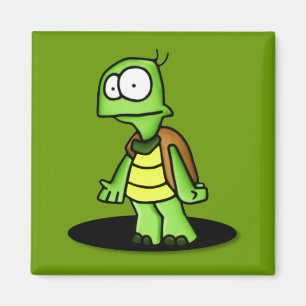 Zippy the Turtle Magnet Magnet