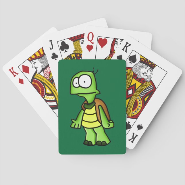Zippy the Turtle Playing Cards (Back)