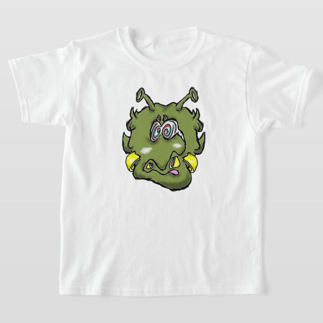Zippy Trippy Alien Dazs Oops k T-Shirt (Laydown)
