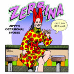 Zippy's occasional spouse, Zerbina Standing Photo Sculpture<br><div class="desc">Cast-iron pre-nup! Cast-iron pre-nup! Cast-iron pre-nup!</div>