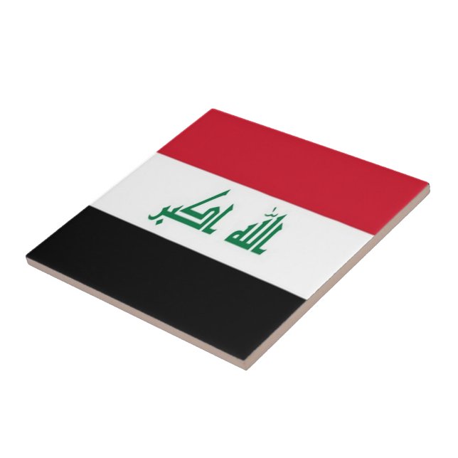zIQ001 Iraki FLAG Iraq, Tile (Side)