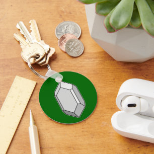 Zircon Key Ring