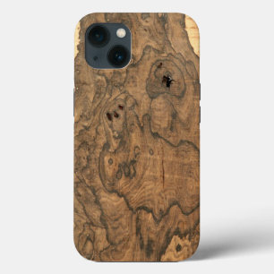 Ziricote (faux) Finish  iPhone 13 Case