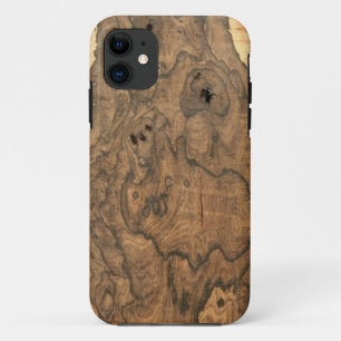 Ziricote (faux) Finish iPhone 5 case