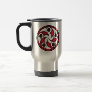 Zisa Hex Sign on a travel mug
