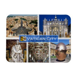 zIT000 ROME Vatican City. Saint Peter's Square, Magnet