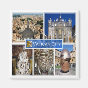 zIT000 ROME Vatican City. Saint Peter's Square, Magnet