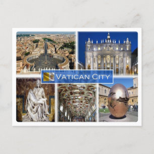 zIT000 ROME Vatican City. Saint Peter's Square, Postcard