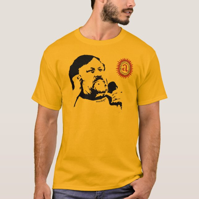 Zizek contemplating the objet petit a: The T-shirt (Front)
