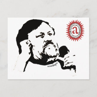Zizek contemplating the objet petit a: The T-shirt Postcard