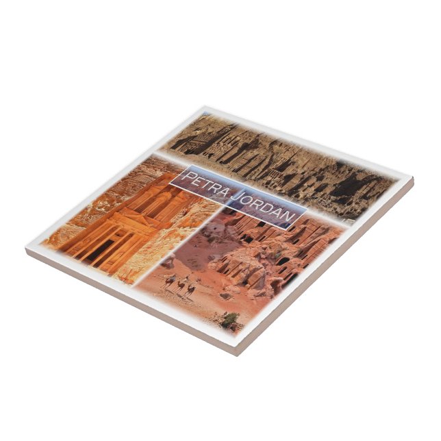 zJO003 PETRA, Jordan, Asia, Tile (Side)