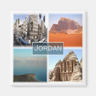 zJO004 AMMAN panorama, Jordan, Asia, Fridge Magnet