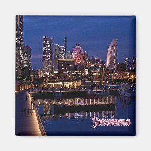 zJP006 YOKOHAMA, Japan, Asia, Fridge Magnet