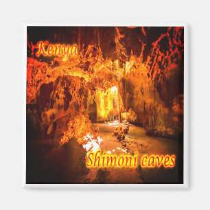 zKE024 KENYA, Shimoni, Caves, Africa, Fridge Magnet