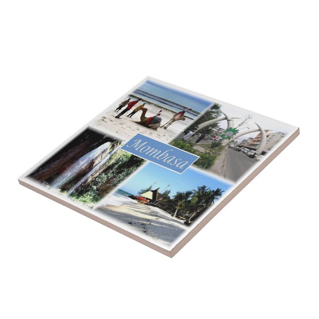 zKE030 MOMBASA, Mosaic, Kenya, Africa, Tile (Side)