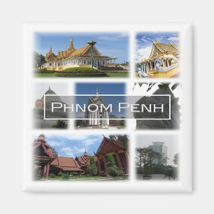 zKH004 PHNOM PENH, Cambodia, Asia, Fridge  Magnet