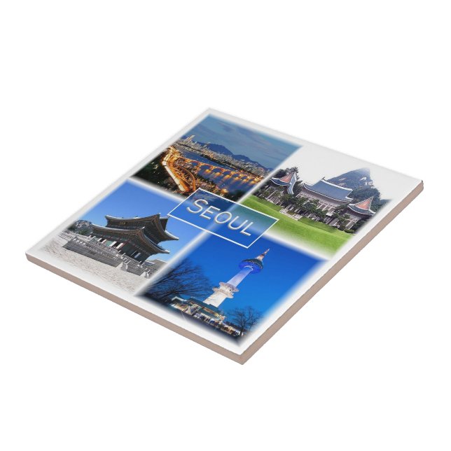zKR003 SEOUL, South Korea ROK, Asia, Tile (Side)