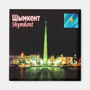 zKZ005 SHYMKENT, Kazakhstan, Asia, Fridge Magnet
