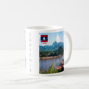 zLA006 LUANG PRABANG Mekong, Laos, Asia, Coffee Mug