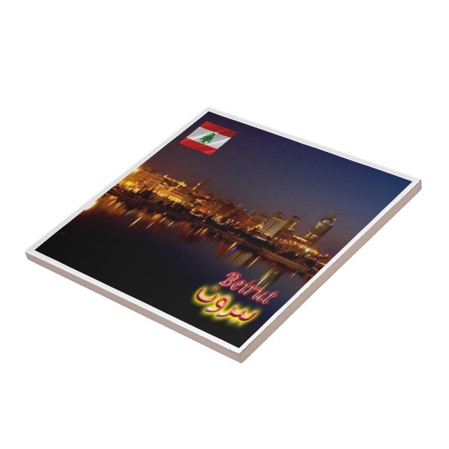 zLB009 BEIRUT, Lebanon, Asia, Tile (Side)