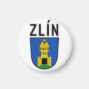 Zlín coat of arms, Czech Republic Magnet