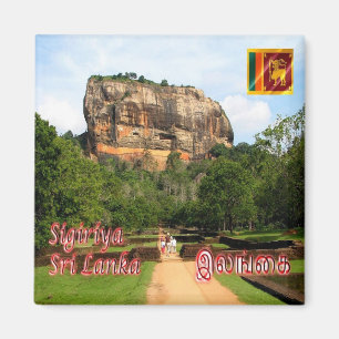 zLK007  SIGIRIYA ROCK FORTRESS, Sri Lanka, Fridge Magnet