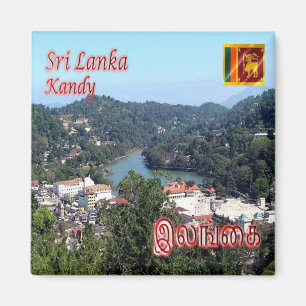 zLK010 KANDY LAKE, Sri Lanka, Asia, Fridge  Magnet