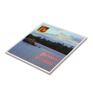 zLK011 Bentota river DHARGA Sri Lanka Asia, Tile