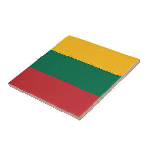 zLT001 Lithuanian FLAG, LITHUANIA, Tile