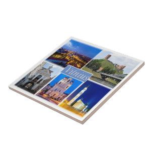 zLT005 VILNIUS Europe, Tile