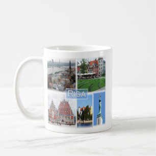 zLV003 RIGA, Latvijas, Republika Latvia, Coffee Mug
