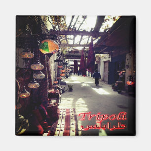 zLY019 TRIPOLI, Old City, Libya, Africa, Fridge Magnet