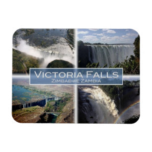 ZM Zambia Zimbabwe - Victoria Falls - Magnet
