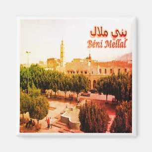 zMA003 MOROCCO, Beni Mellal, Africa, Fridge Magnet