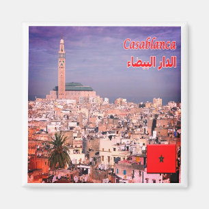 zMA005 CASABLANCA, Morocco, Africa, Magnet