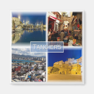zMA012 TANGIERS, Mosaic, Morocco, Africa, Fridge Magnet