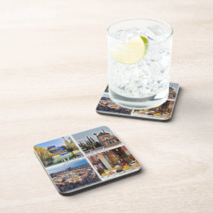 zMA017  MARRAKECH mosaic, Morocco, Africa, Coaster