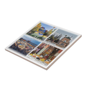 zMA017  MARRAKECH mosaic, Morocco, Africa, Tile