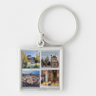 zMA017  MARRAKECH mosaic, Morocco, Key Ring