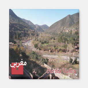 zMA020 MOROCCO, Ourika Valley, Africa, Fridge Magnet