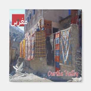 zMA021 MOROCCO, Ourika Valley, Africa, Fridge Magnet